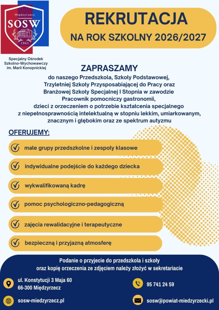 Plakat Rekrutacja
